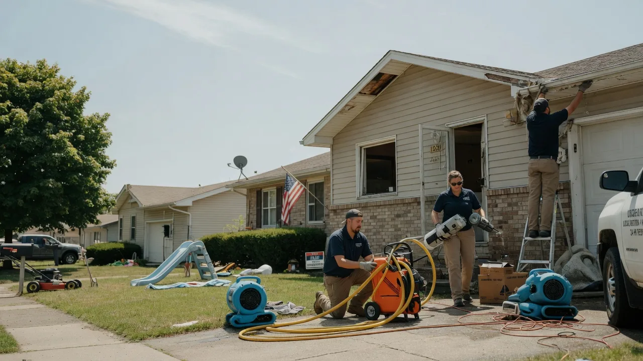 Water Damage Restoration in De Witt, IA near me